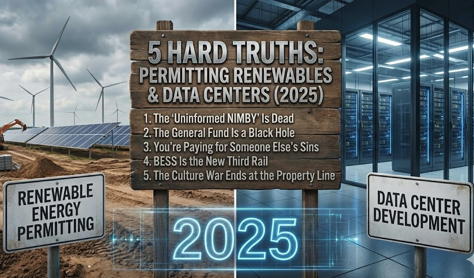 5 Hard Truths of Permitting Renewables and Data Centers in 2025